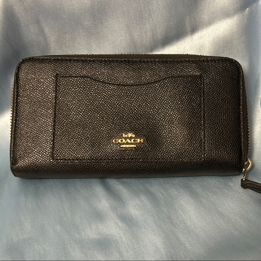 Coach Black Wallet